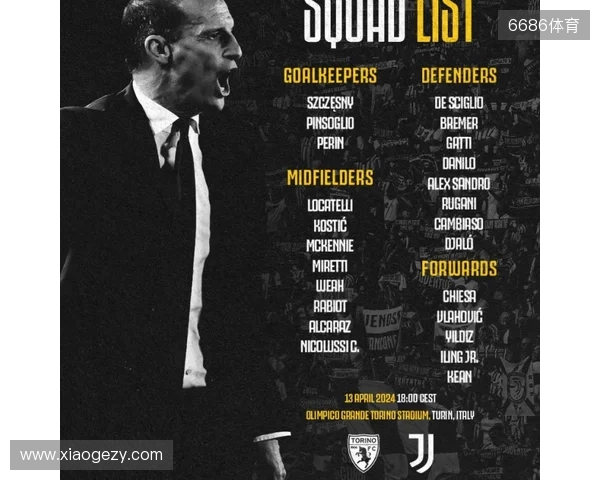 尤文战都灵大名单:弗拉霍维奇、伊尔迪兹领衔,图拉姆在列